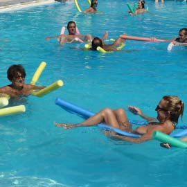 Stay Fit with Aquagym on Your Naturist Holiday