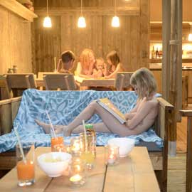 Opt for the naturist cottage